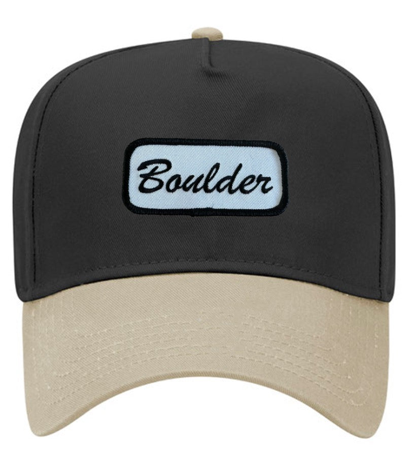 Boulder Name Plate Contrast Cap