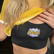 Iowa Burst Cropped Spandex Tank