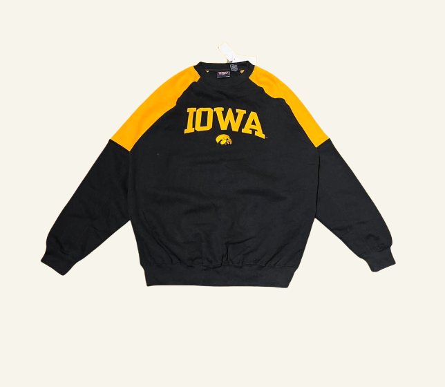 Vintage Iowa Text Crewneck