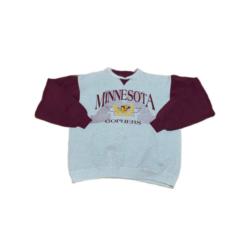 Minnesota Colorblock Crewneck