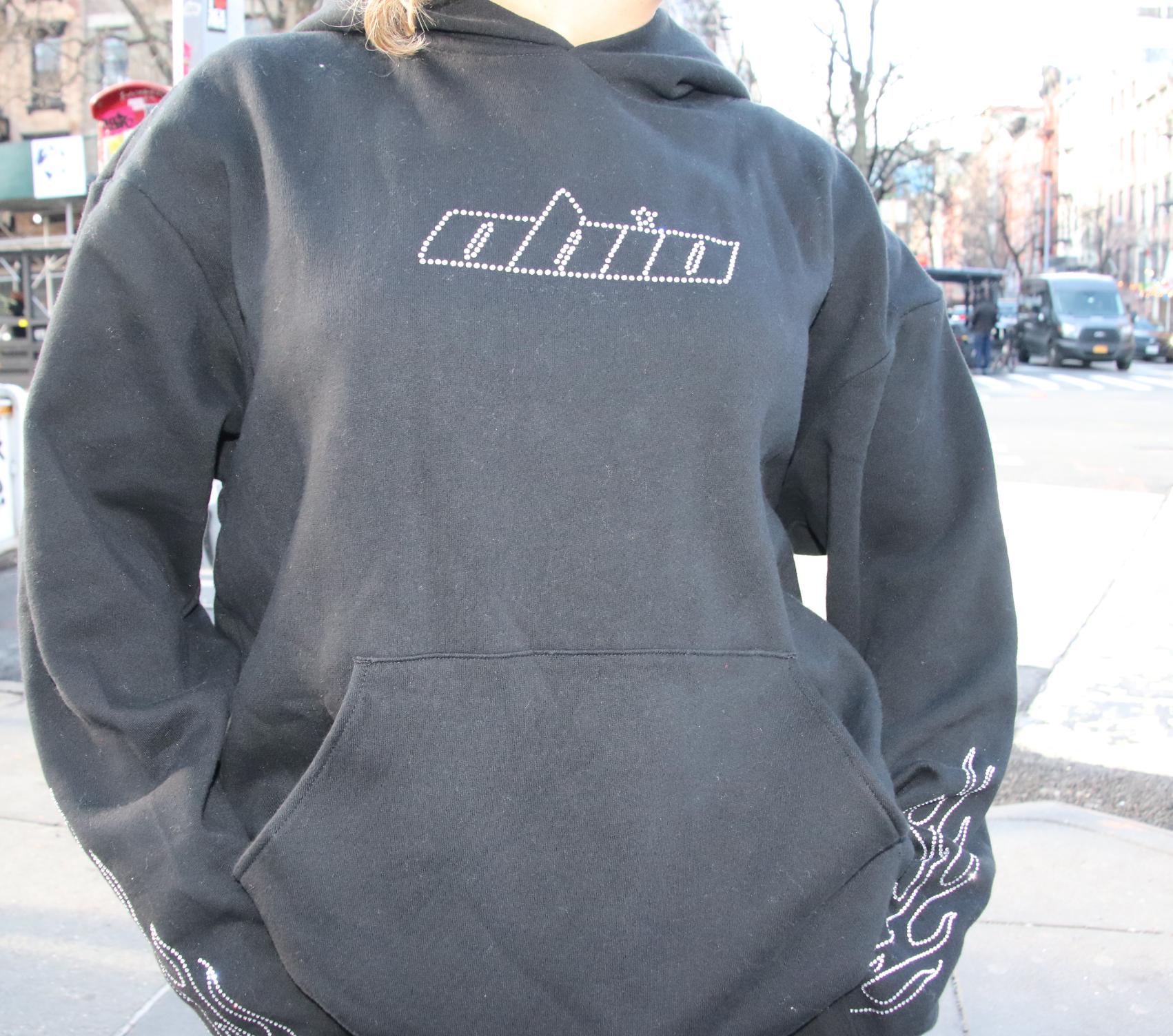 Ohio Rhinestone Hoodie