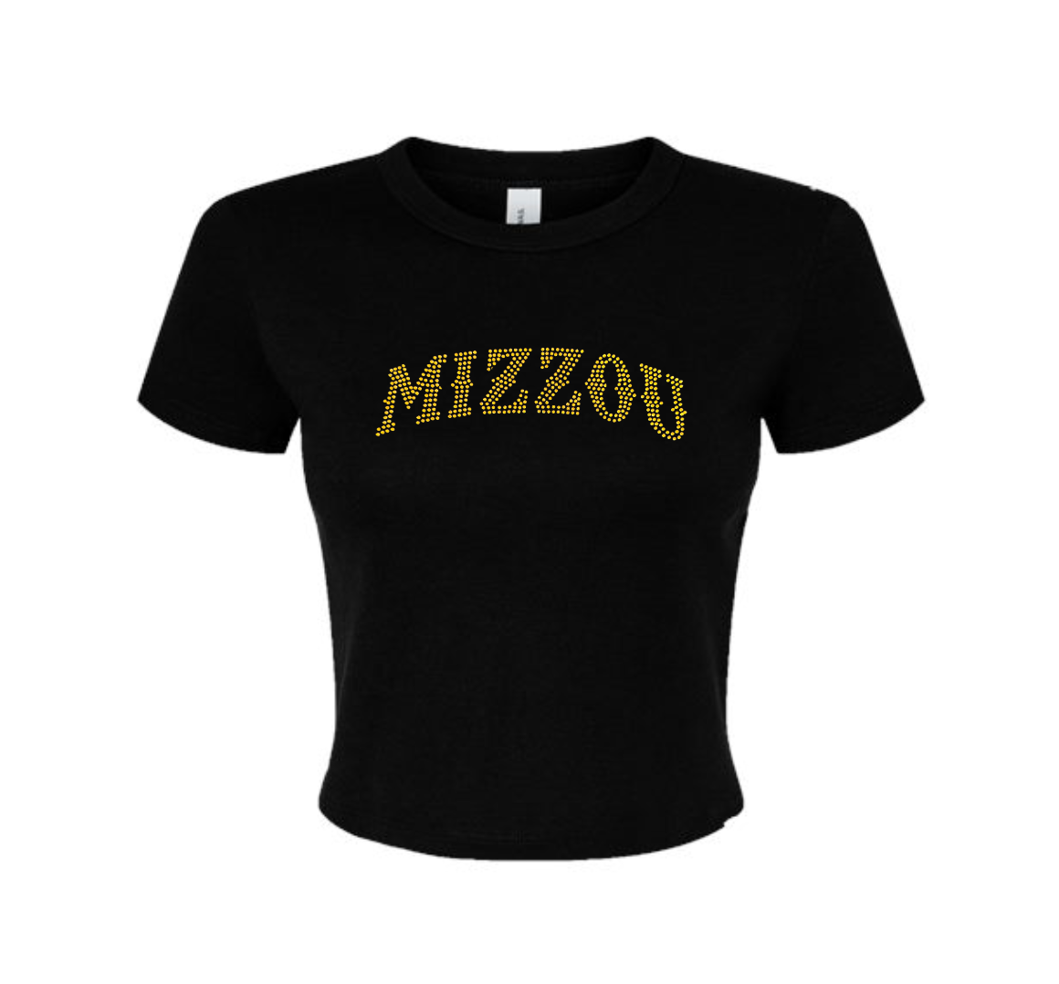 Mizzou Rhinestone Freshman Tee