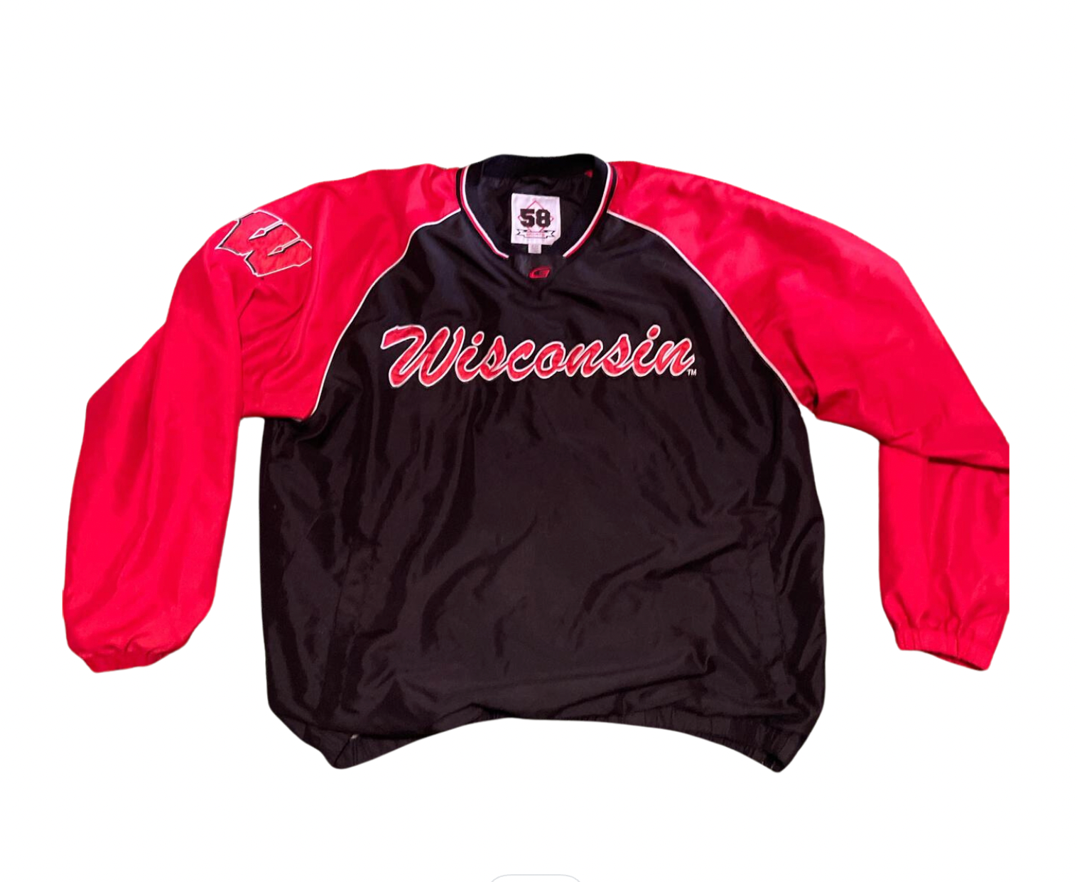 Vintage Wisconsin Windbreaker