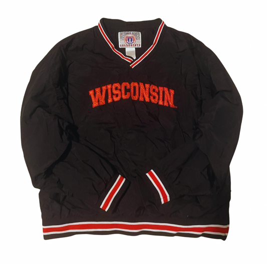 Vintage Wisconsin Windbreaker Pullover