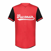 Wisconsin Retro Baseball Jersey