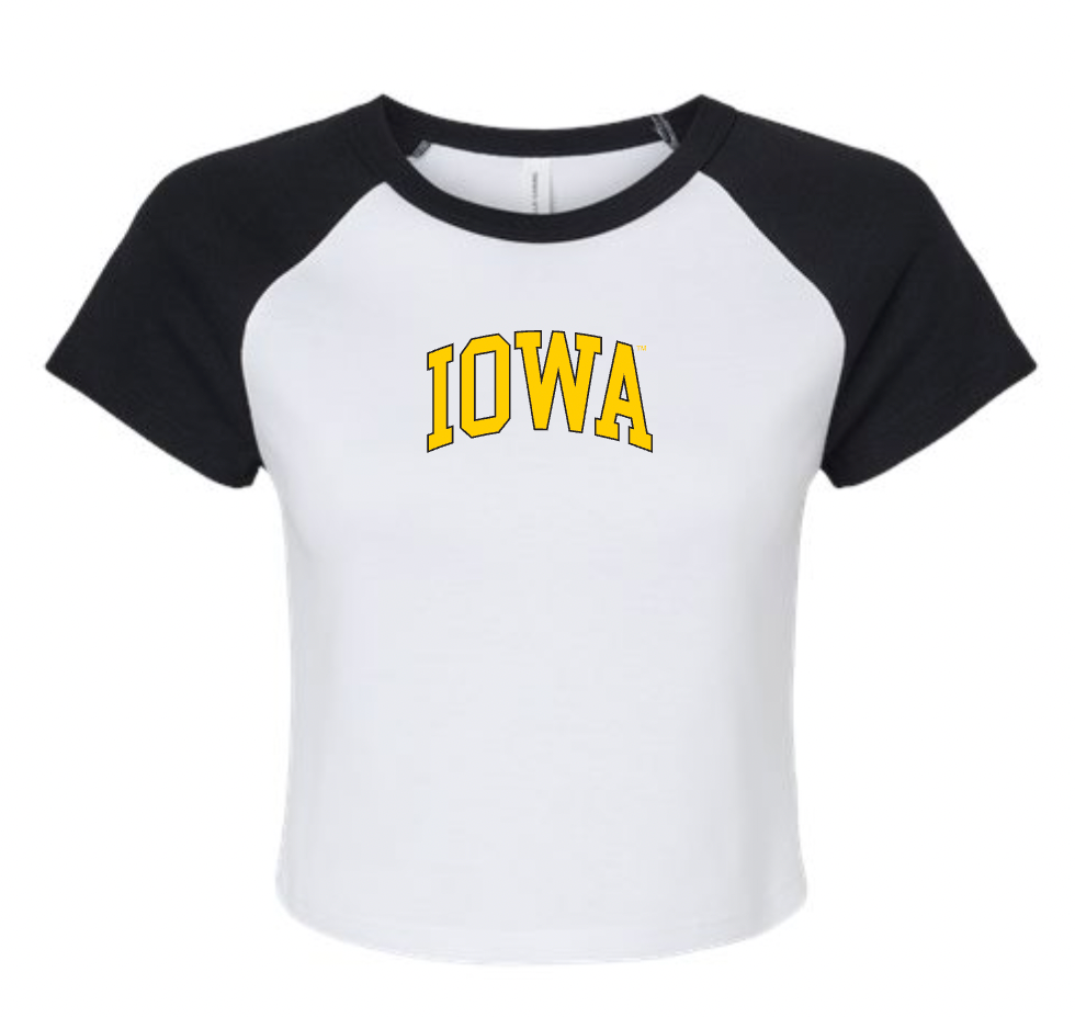 Iowa Block Dugout Tee