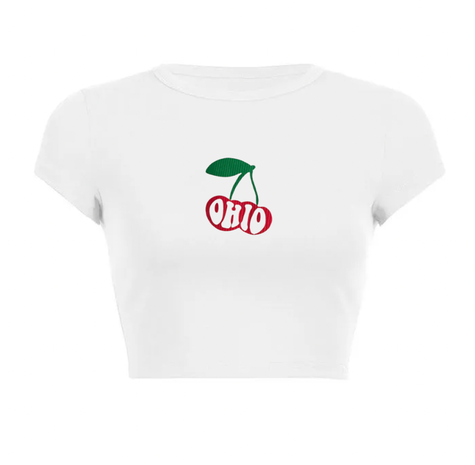 Ohio Cherries Crop Freshman Tee