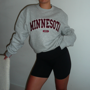 Minnesota Chenille Patch Crewneck