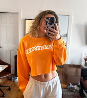 Tennessee Chenille Cropped Crew