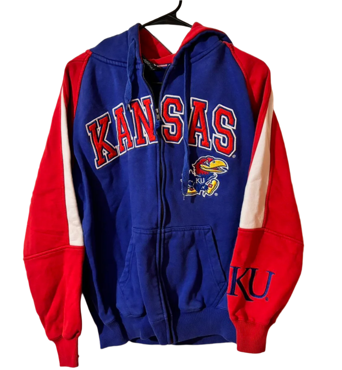 Vintage Kansas Zip Up Sweatshirt