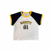 Marquette Soccer Baby Tee