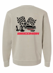 Wisconsin Race Team Garment Dyed Crew