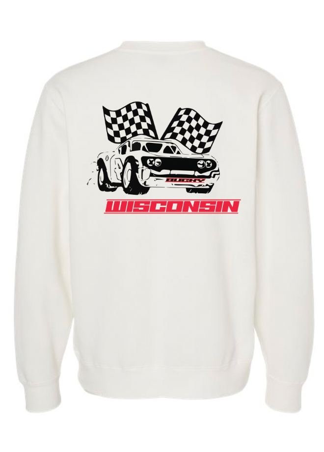 Wisconsin Race Team Garment Dyed Crew