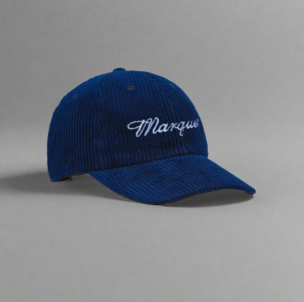 Marquette Embroidery Corduroy Hat