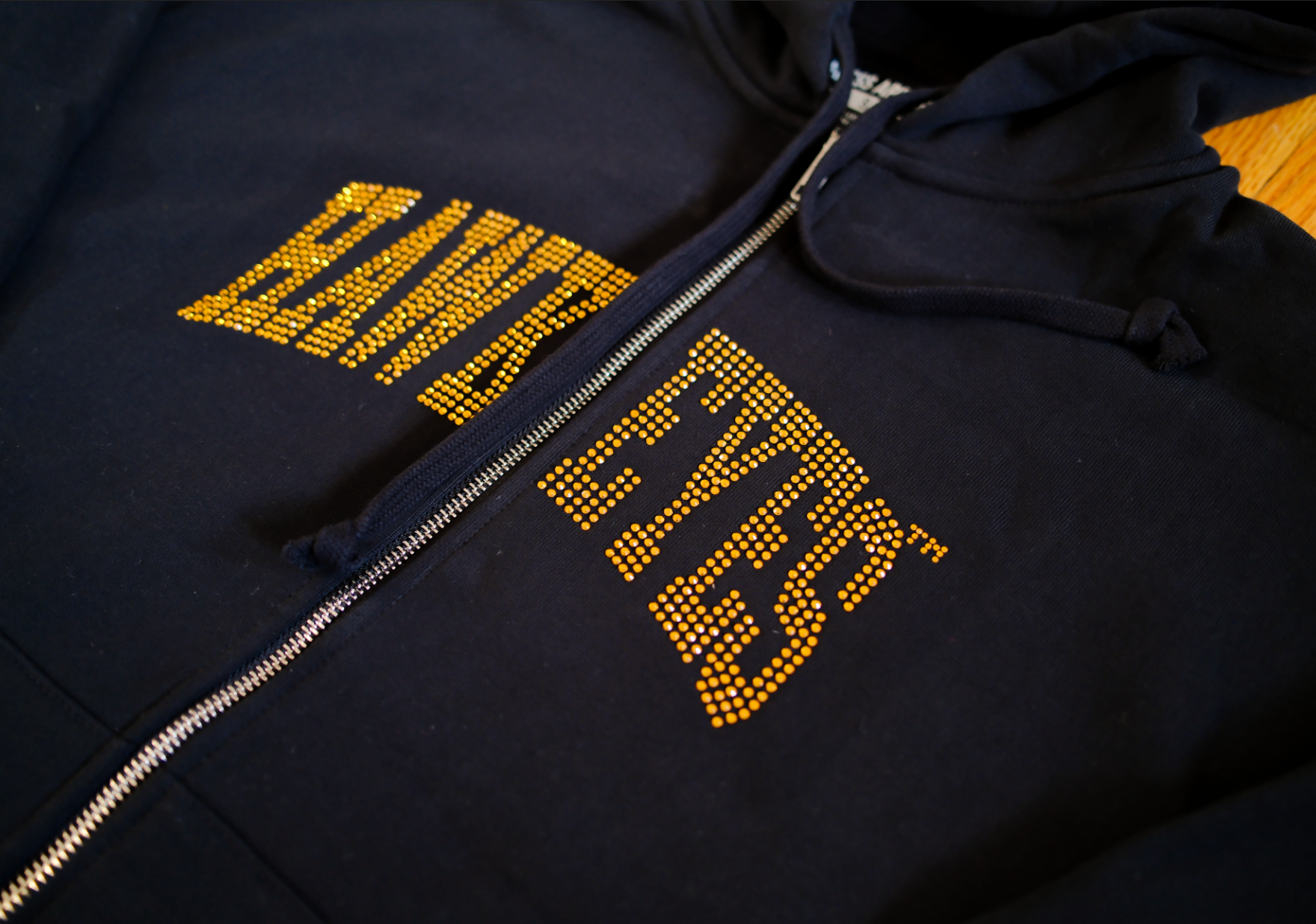 Hawkeyes Rhinestone Full Zip