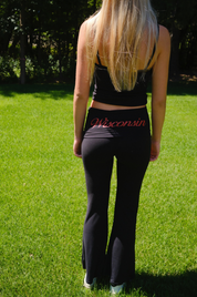 Wisconsin Fold Over Yoga Pants