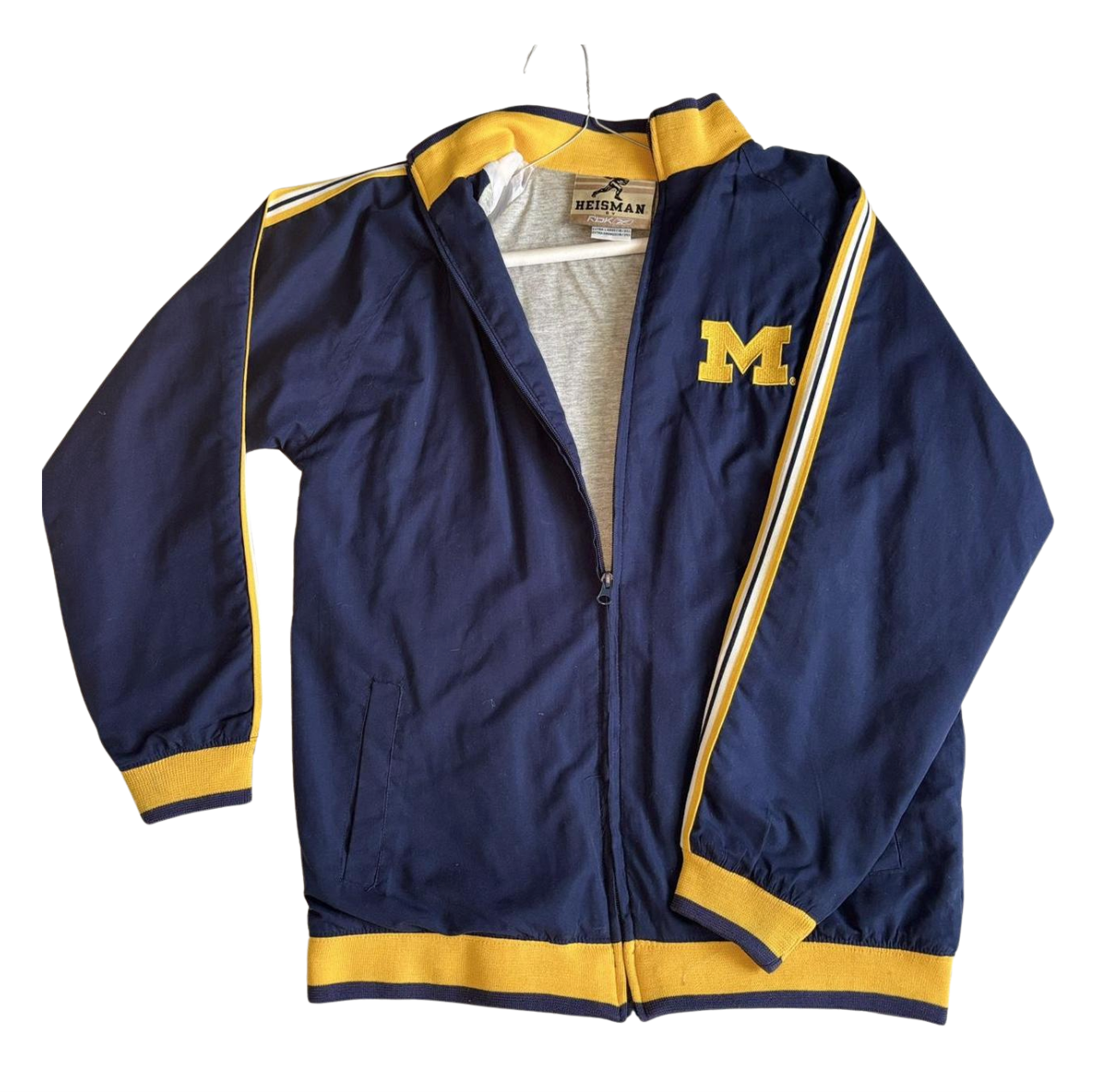 Vintage Michigan Windbreaker Track Jacket