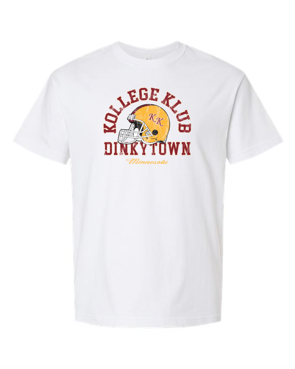 KK Dinkytown Football Distressed Tee