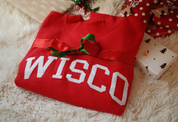 Red Wisco Mock Neck