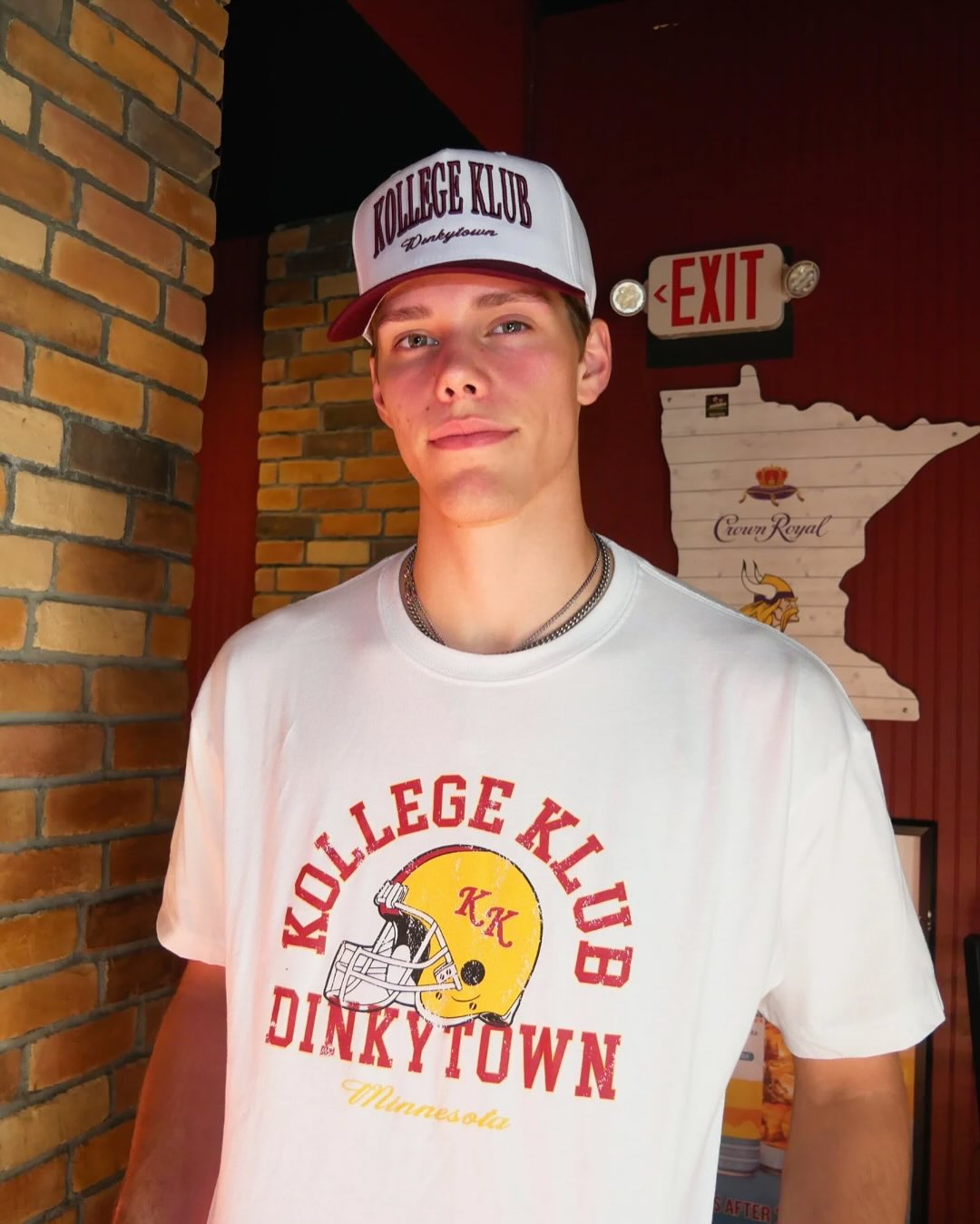 KK Dinkytown Football Distressed Tee