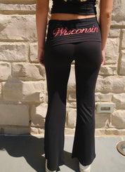 Wisconsin Fold Over Yoga Pants