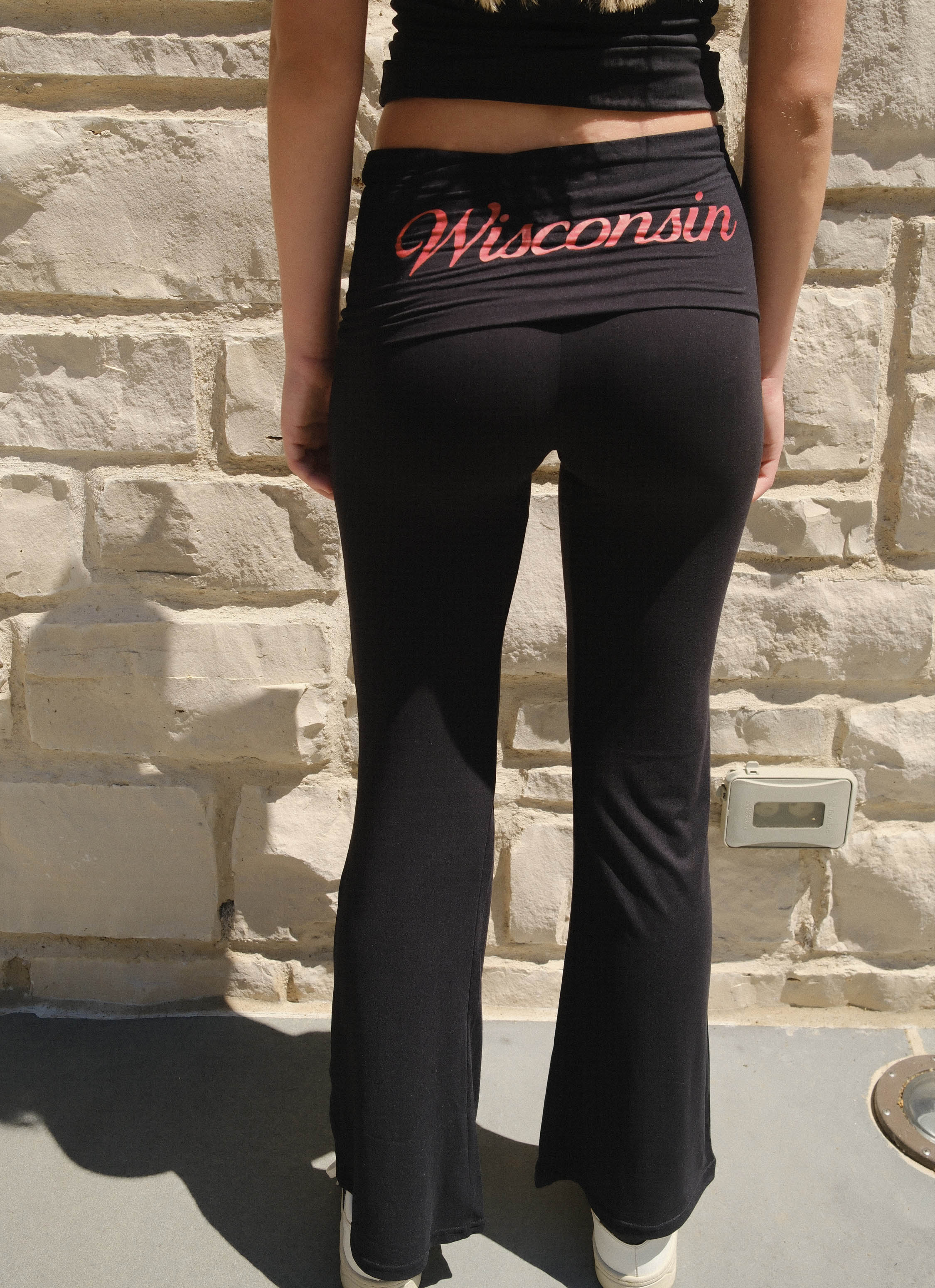 Wisconsin Fold Over Yoga Pants