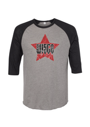 Wisco Rockstar Baseball Tee