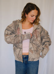 Wisconsin Rhinestone Full Zip