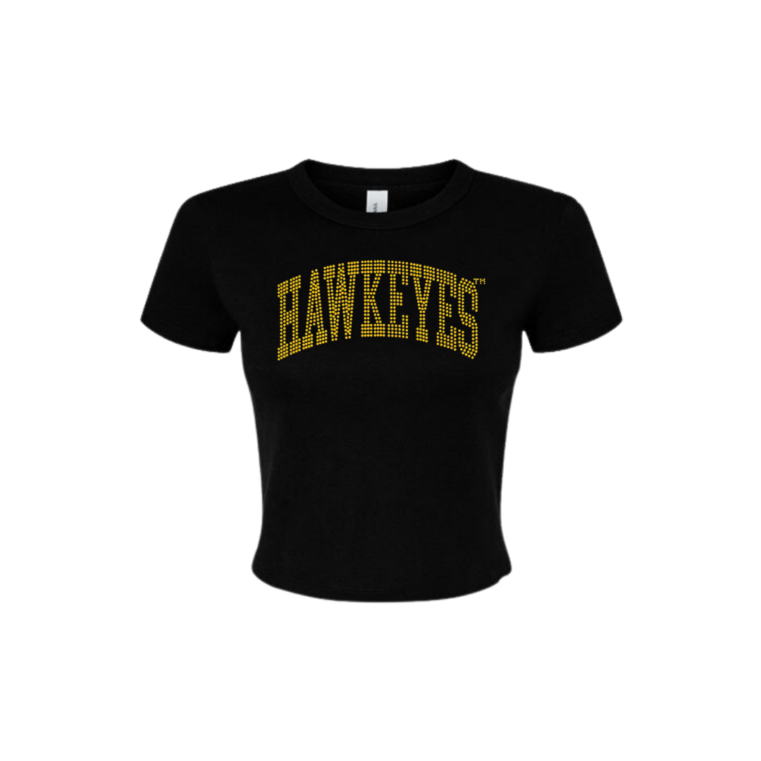 Hawkeyes Rhinestone Freshman Tee