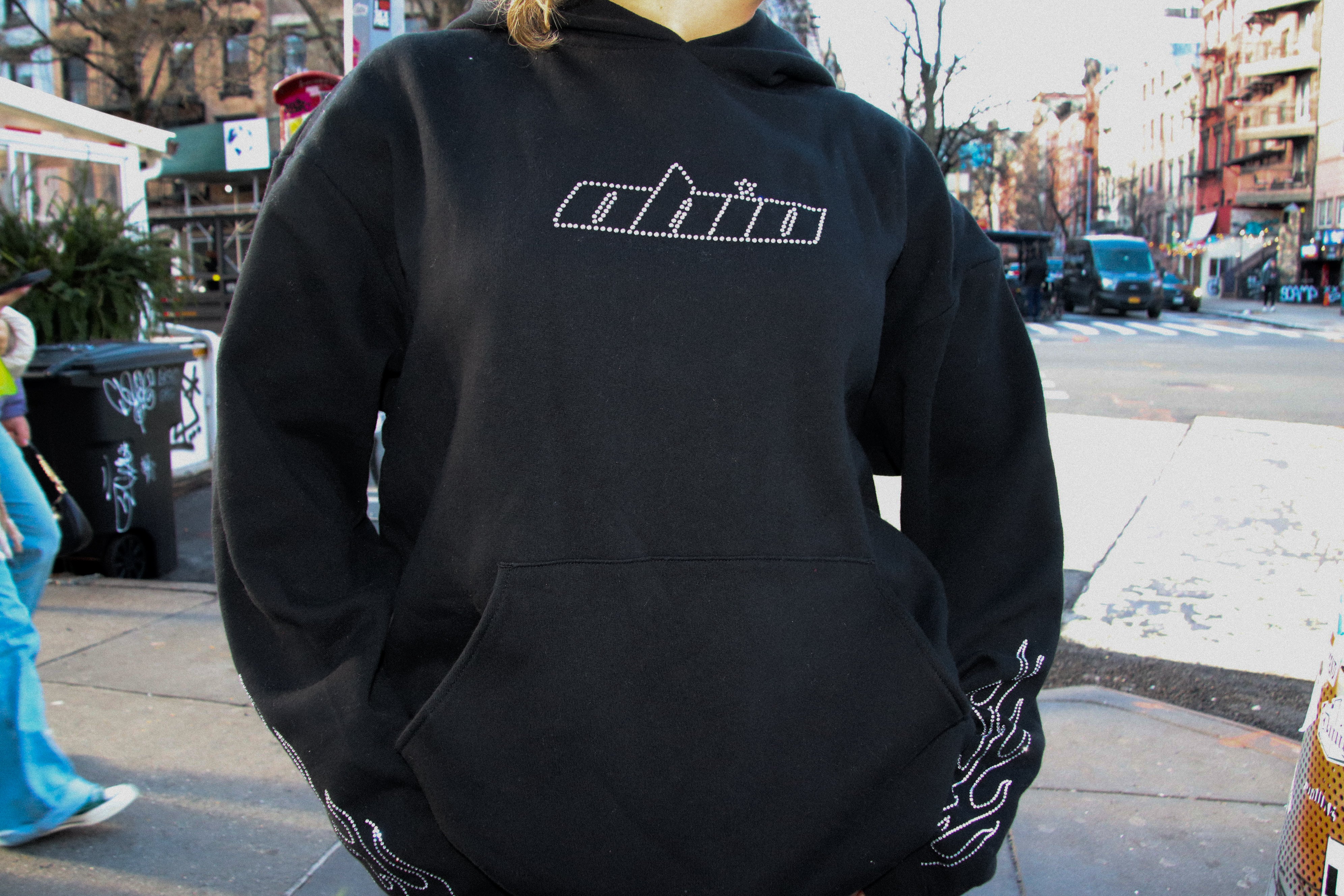 Ohio Rhinestone Hoodie