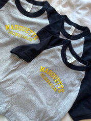 Marquette Crop Dugout Tee