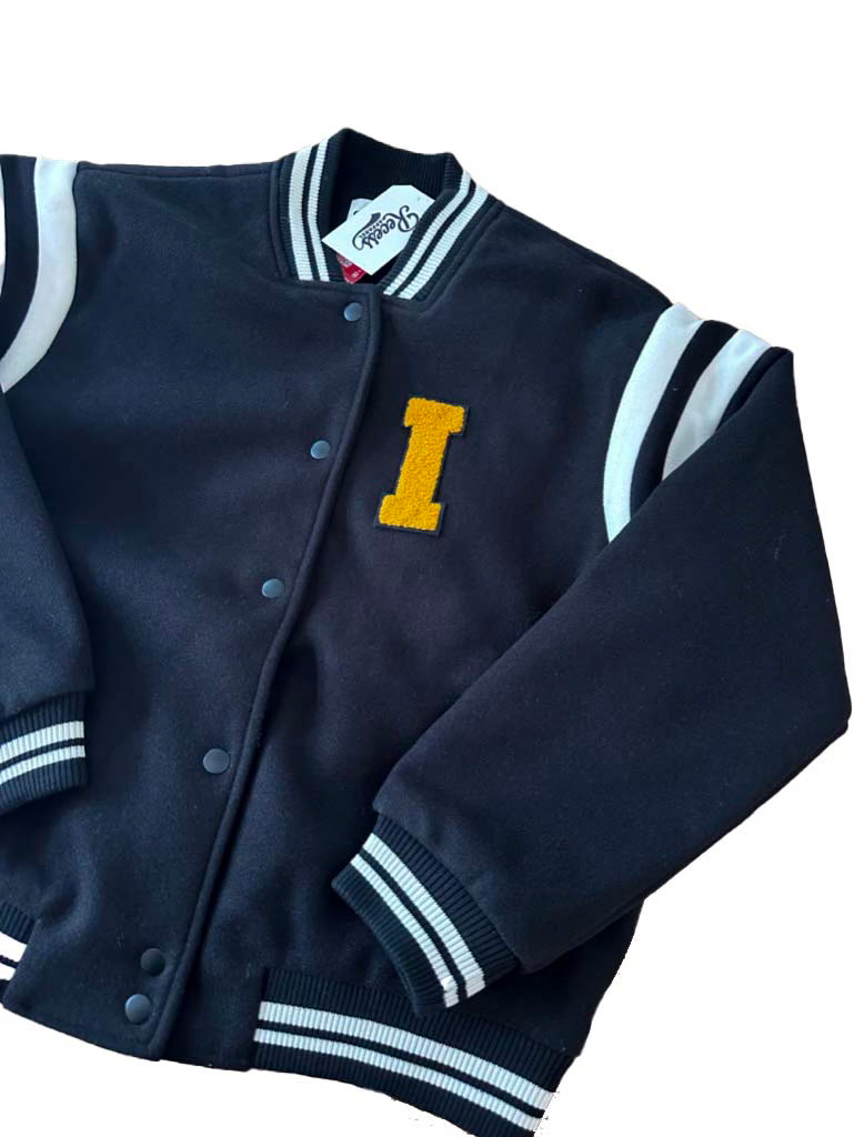 I Patch Varsity Jacket