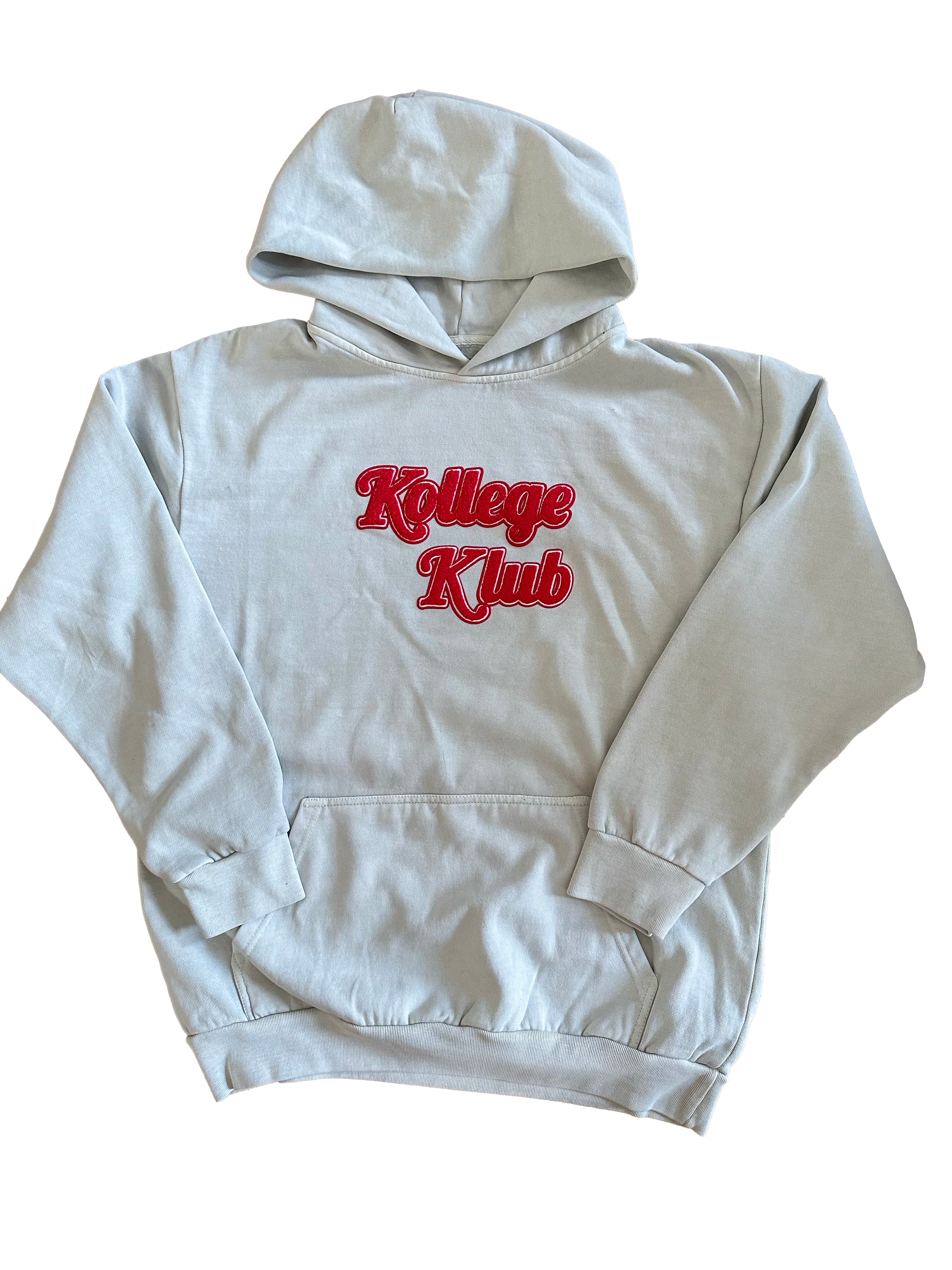 Kollege Klub Varsity Patch Hoodie - Recess Apparel LLC