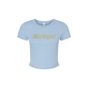 Michigan Rhinestone Freshman Tee