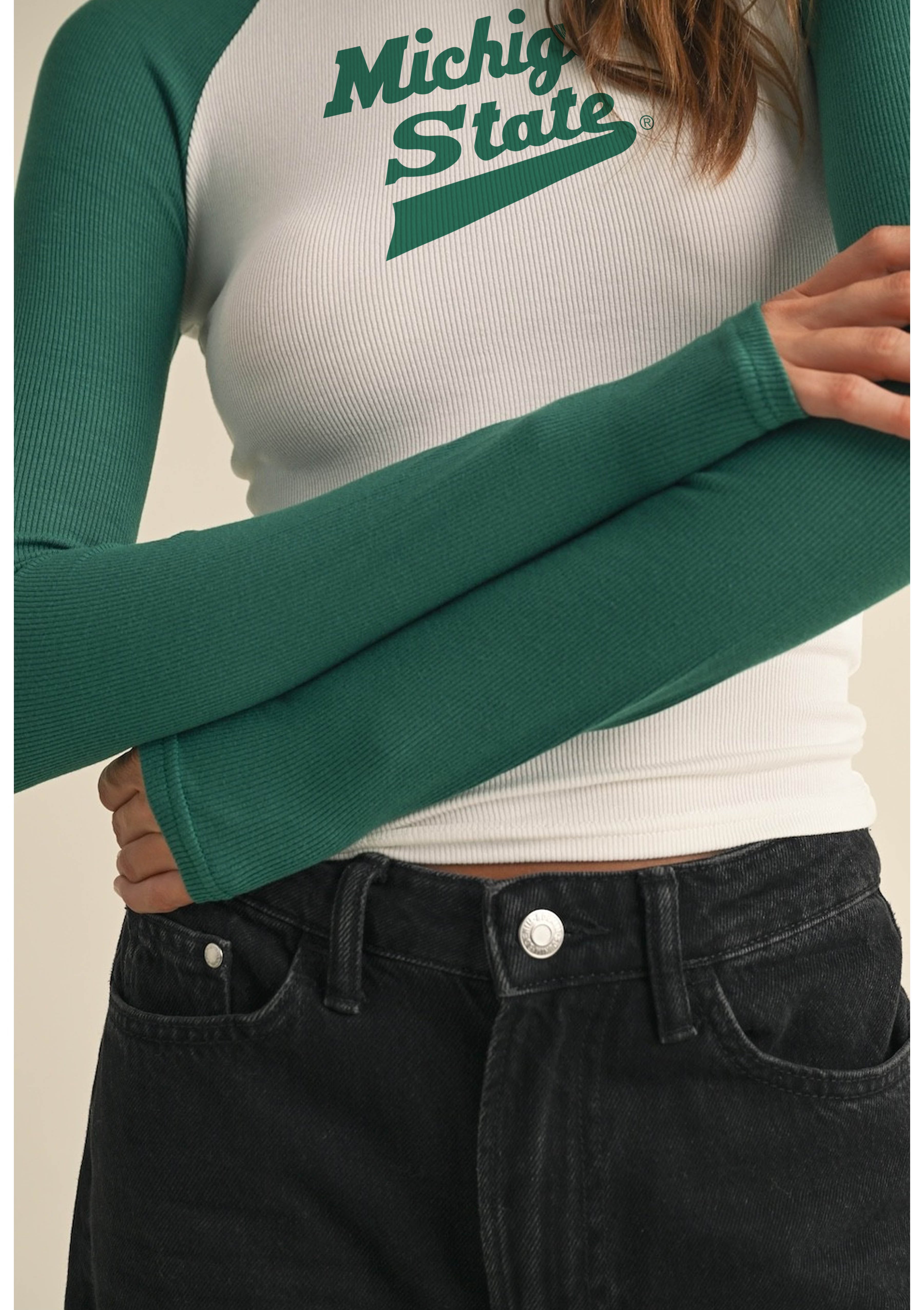 Michigan State Dugout Longsleeve