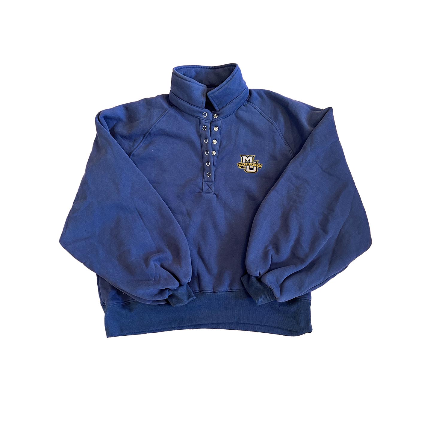 Marquette Snap Button Sweatshirt