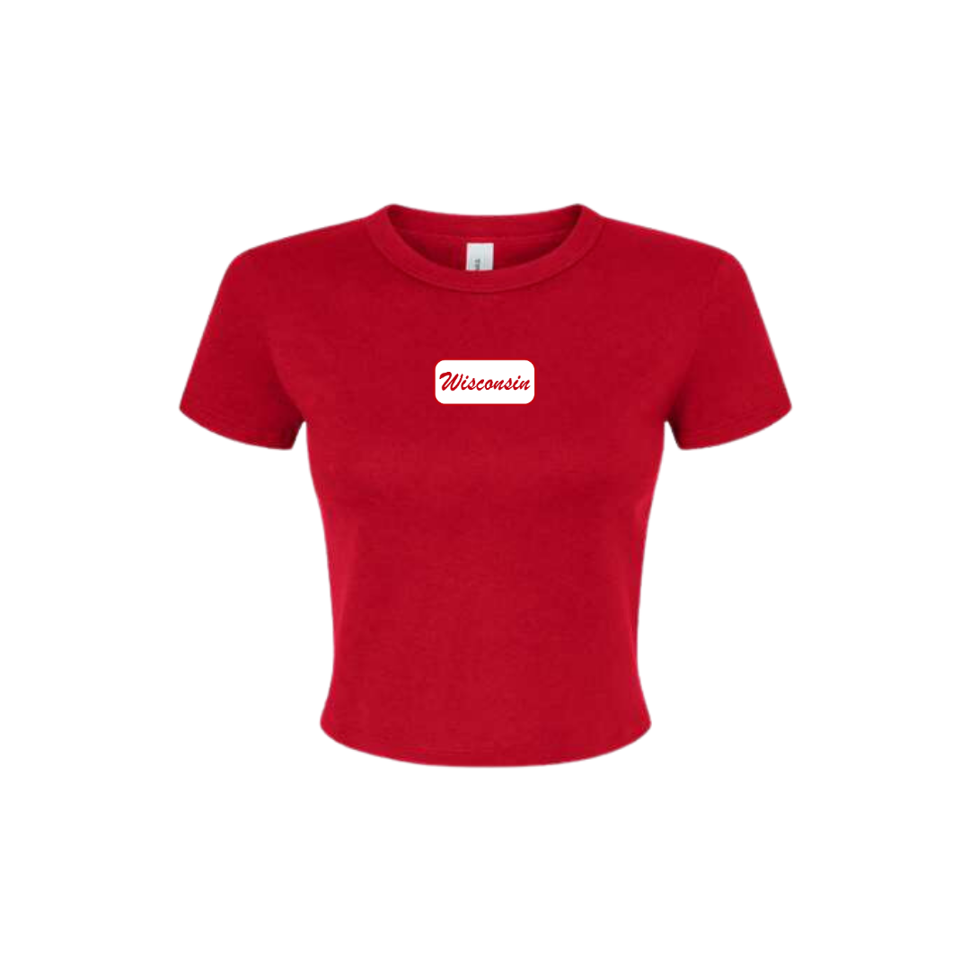 Wisconsin Name Plate Freshman Tee