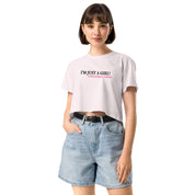 Just a Girl Bloomington Crop Tee