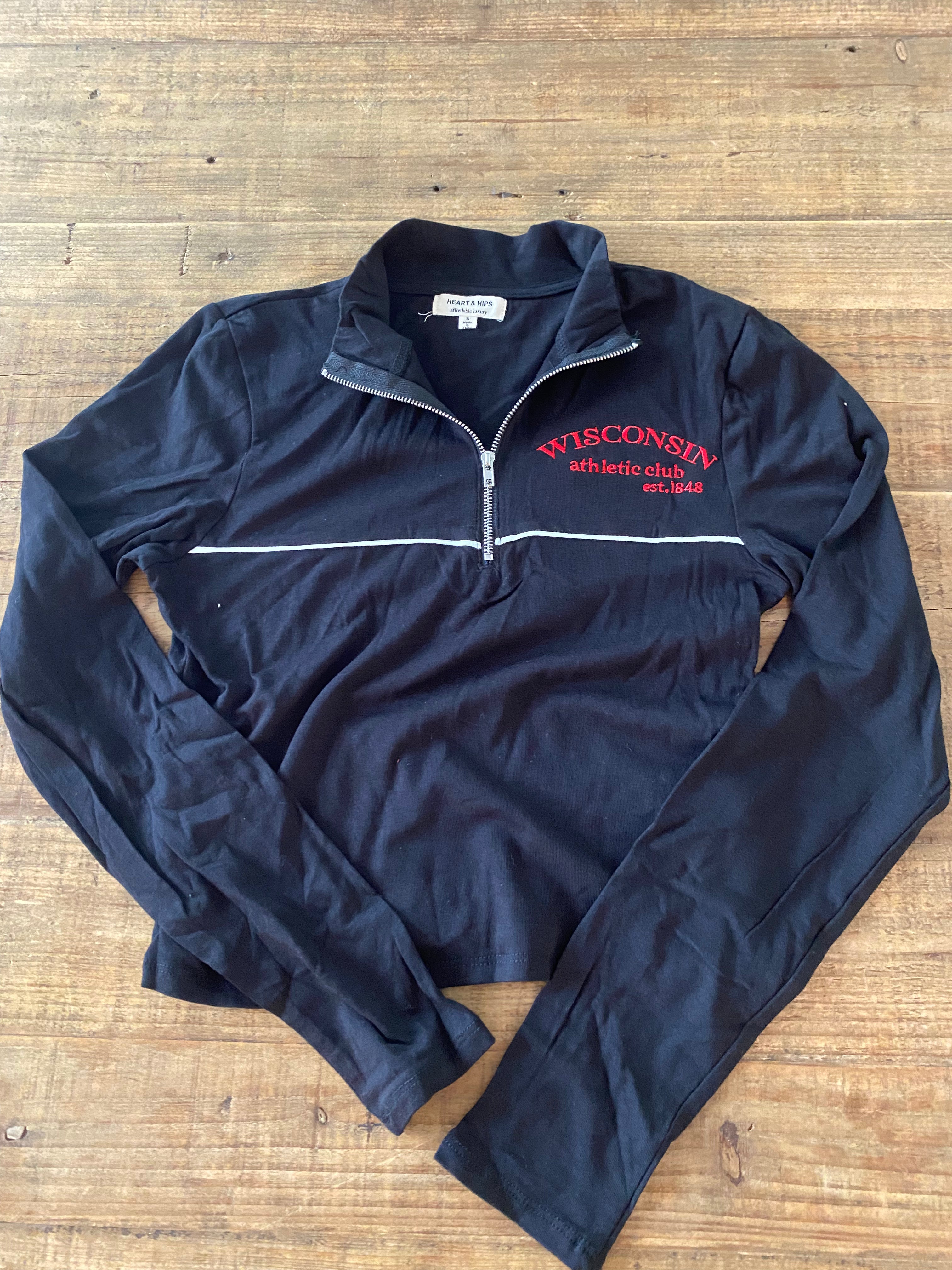 Wisconsin Athletic Club 1/4 Zip Long Sleeve