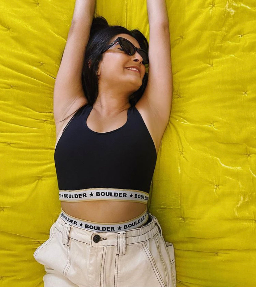 Banded Thick Strap Bralette - Recess Apparel LLC