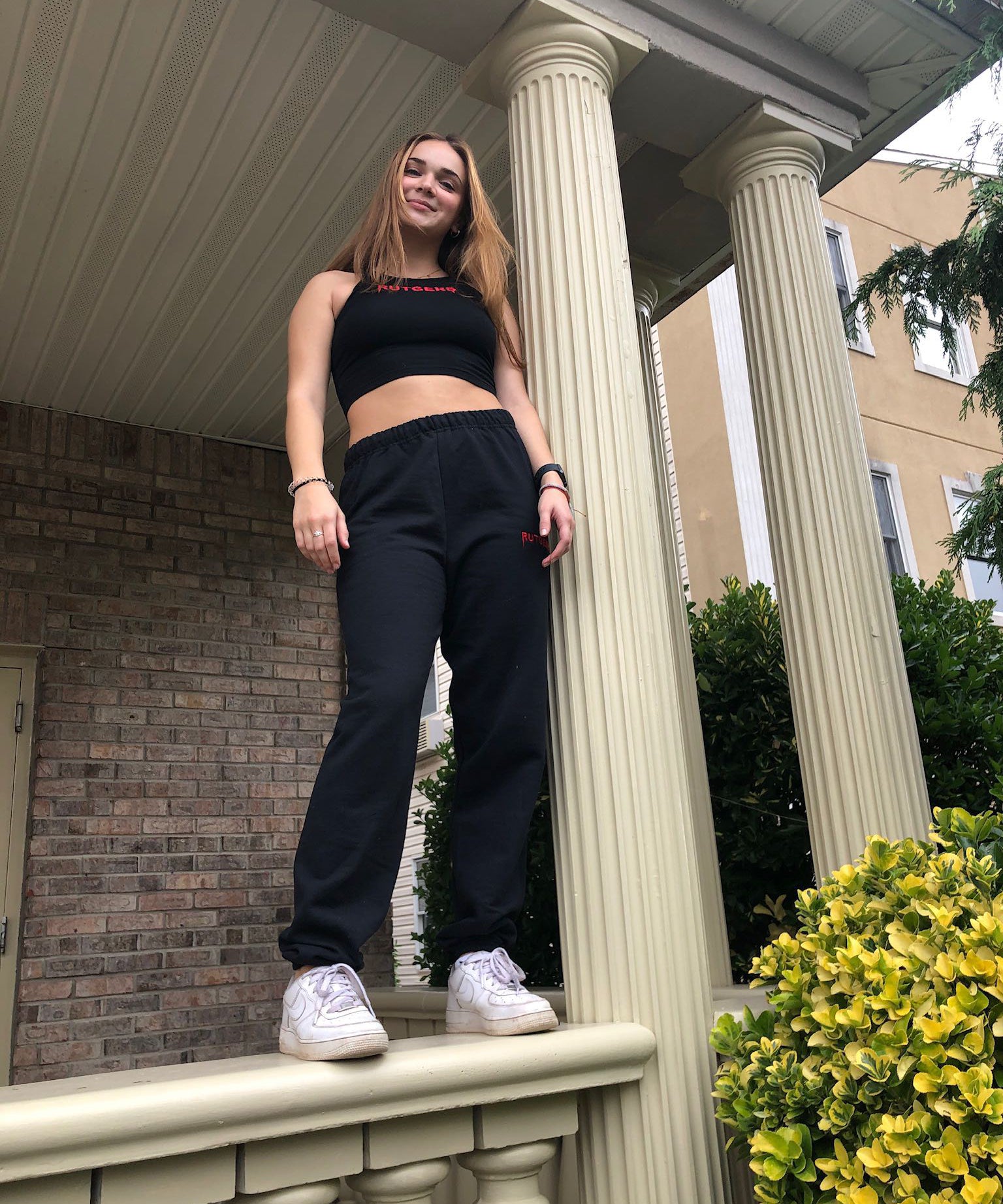 Rutgers Embroidered Sweatpants - Recess Apparel LLC