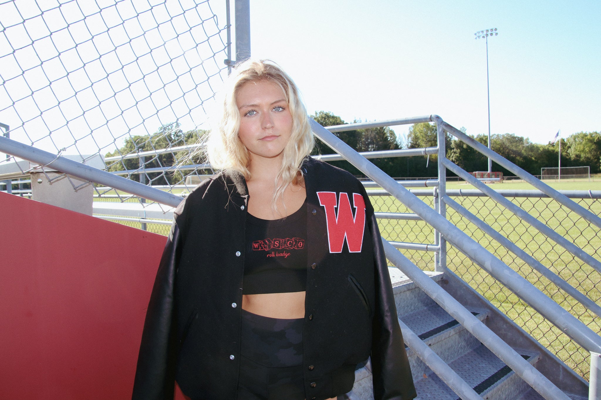 Wisconsin Letterman Jacket - Recess Apparel LLC