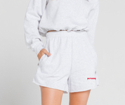 Rutgers Embroidered Sweat Shorts - Recess Apparel LLC