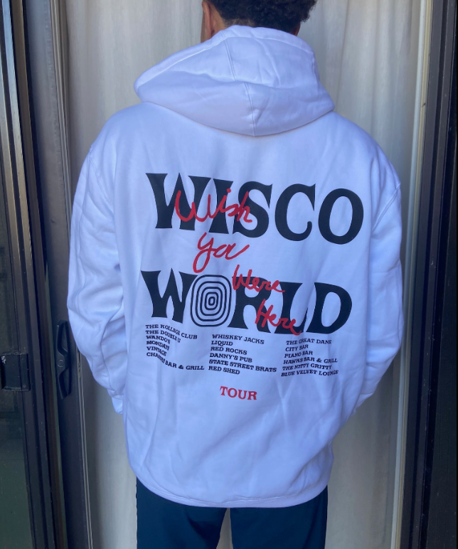 Wisco World Hoodie - Recess Apparel LLC