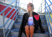 Wisconsin Letterman Jacket - Recess Apparel LLC