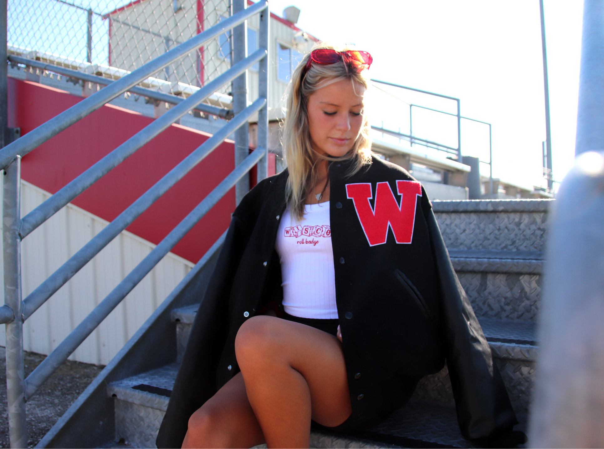 Wisconsin Letterman Jacket - Recess Apparel LLC