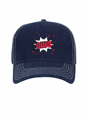 Ohio Burst Denim Trucker Hat