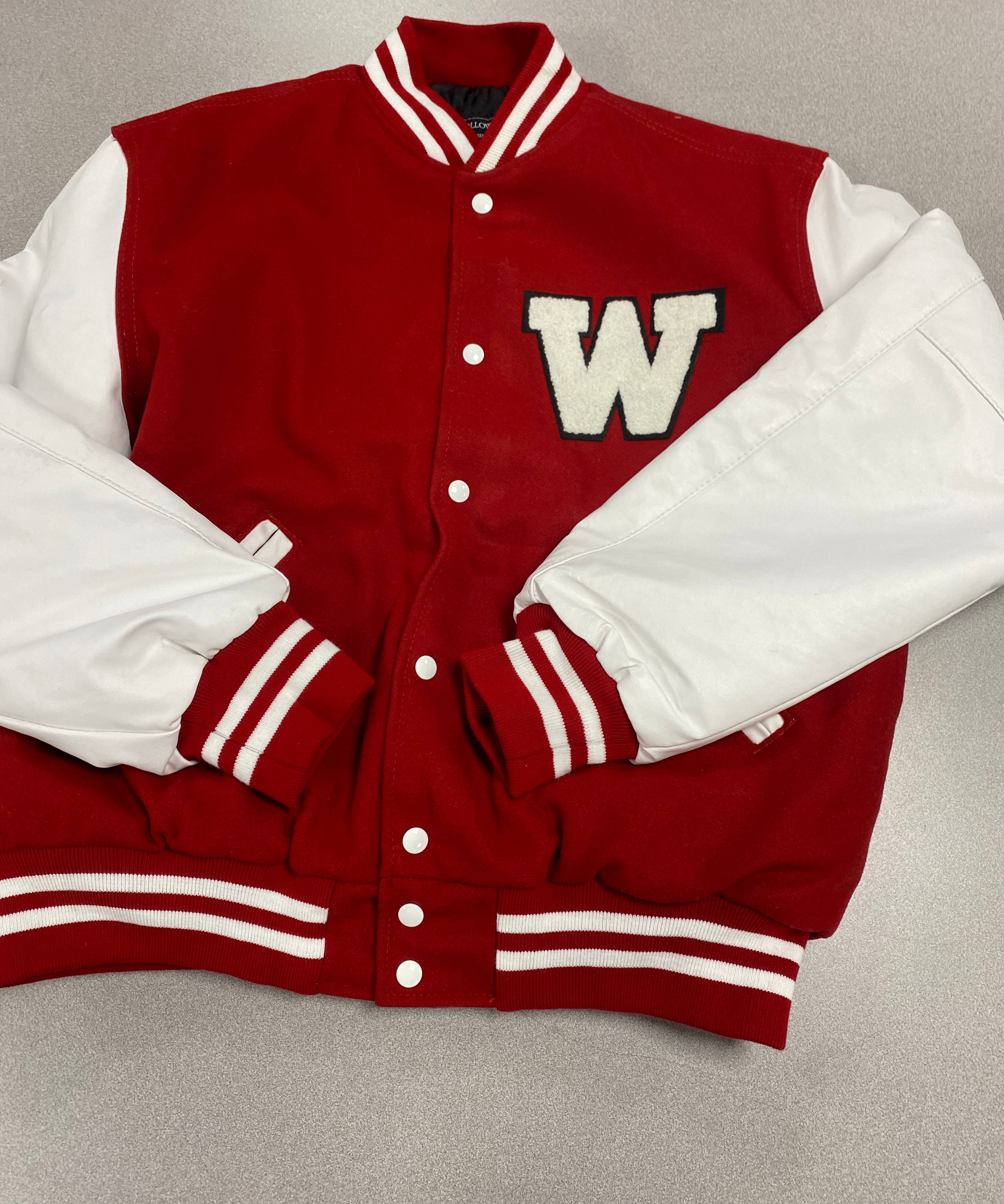 Wisconsin Letterman Jacket - Recess Apparel LLC