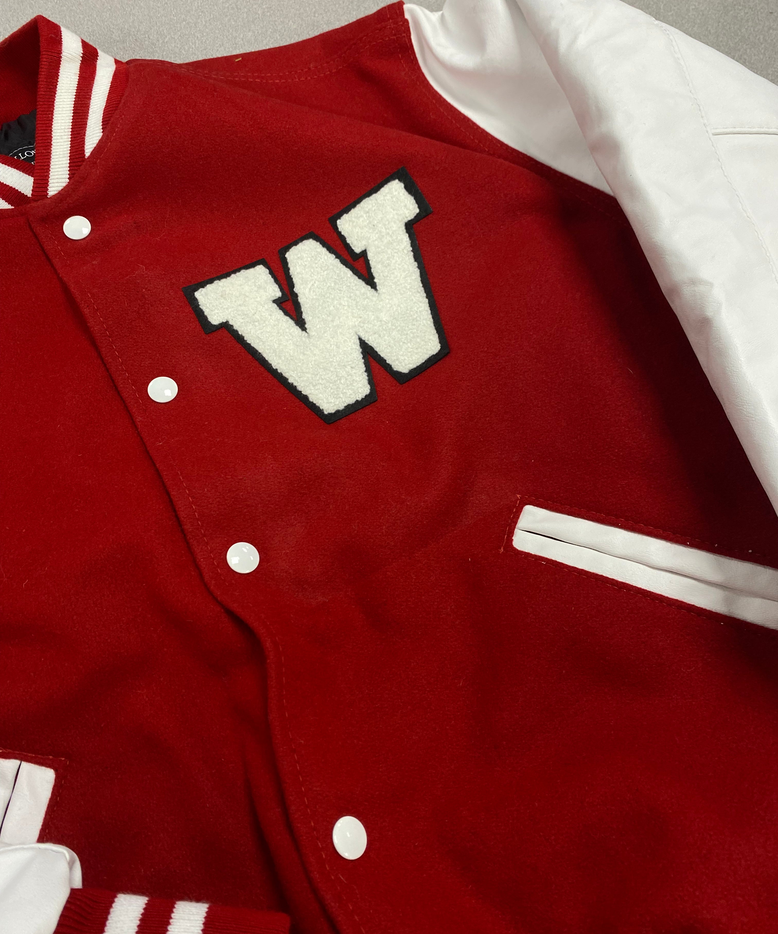 Wisconsin Letterman Jacket - Recess Apparel LLC