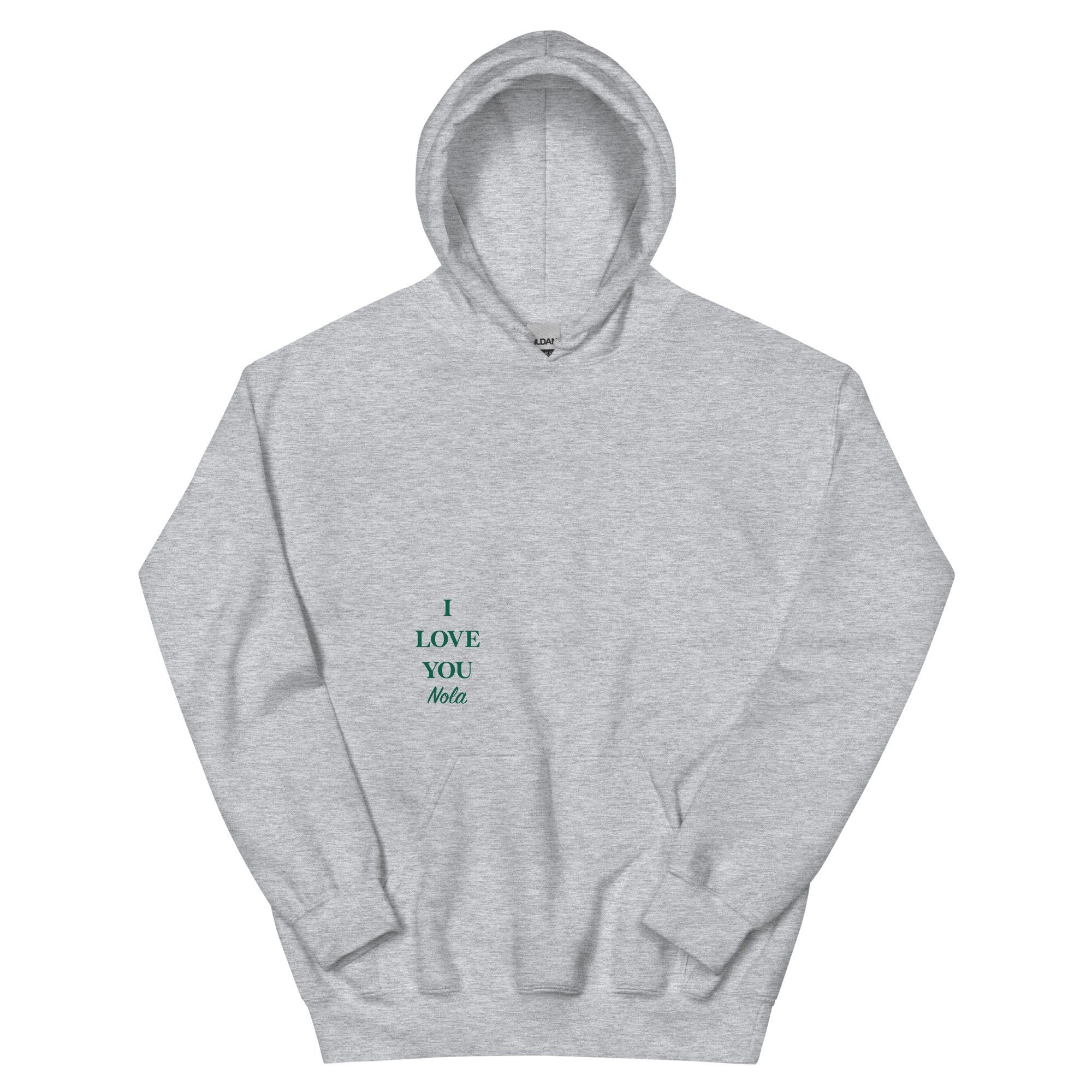 I Love You Nola Hoodie - Recess Apparel LLC